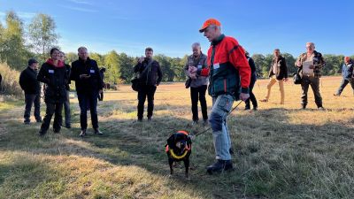 Praxisübung für den Krisenfall: Ausbreitung der Afrikanischen Schweinepest verhindern ©ML Niedersachsen