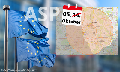Nächste Woche Mittwoch am 5.10.2022 endet die Sperrfrist für die ASP-Restriktionszonen in Niedersachsen