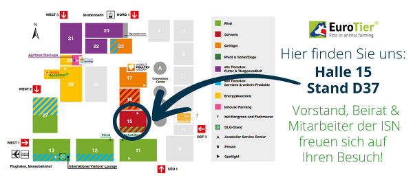 Hallenplan EuroTier ISN Stand